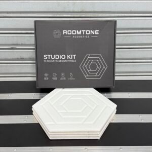 ROOMTONE Studio Kit — Arctic White acoustic panel kit