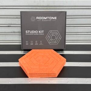 ROOMTONE Studio Kit — Sunset Orange acoustic panel kit