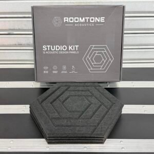ROOMTONE Studio Kit — Midnight Black acoustic panel kit